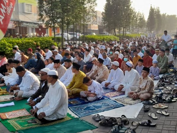 Pelaksanaan Sholat Idul Fitri 1446 H di Masjid Darus Sa’adah